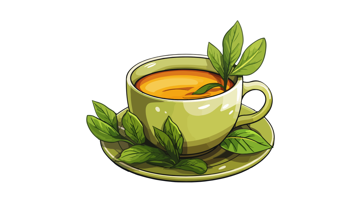Tea cup illustration